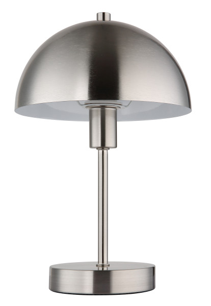 Tischleuchte ATOMA I in Nickel aus Metall