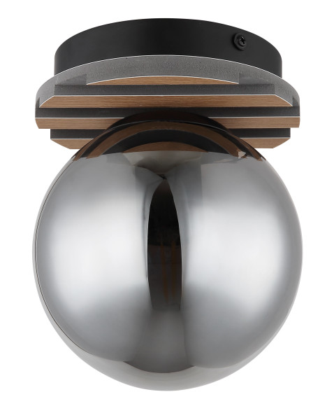 Deckenleuchte PARSONS in schwarz aus Metall