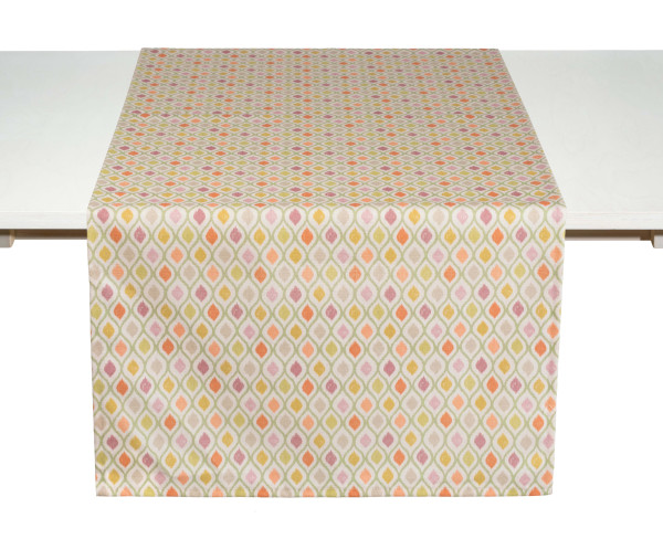Tischläufer TARIS in mehrfarbig aus Baumwolle