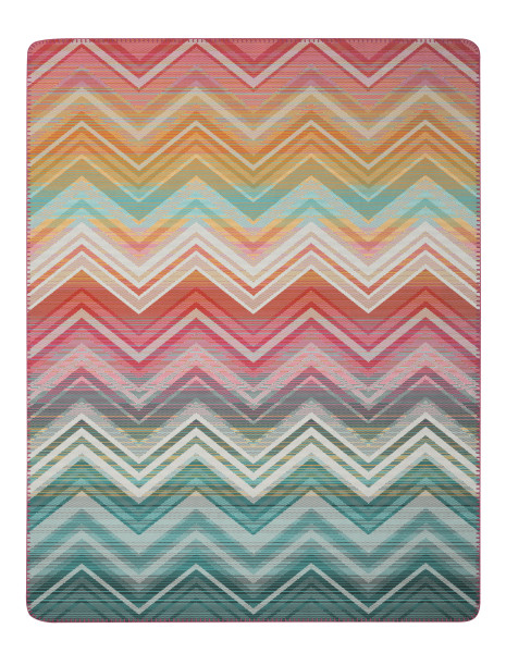 Wohndecke RIVIERA MIRAGE in mehrfarbig aus Mischgewebe