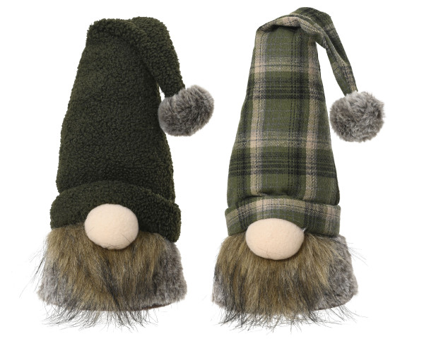 Wichtel in grün aus Polyester