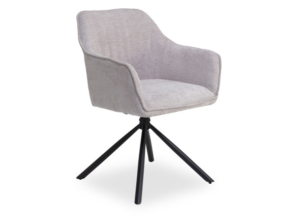 Armlehnstuhl TIVOU in hellgrau