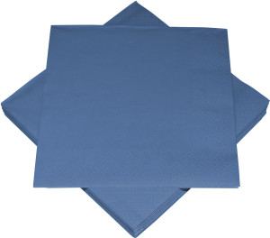 Servietten BASIC blau Servietten BASIC blau