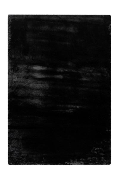 Teppich HEAVEN schwarz in schwarz aus Polyester