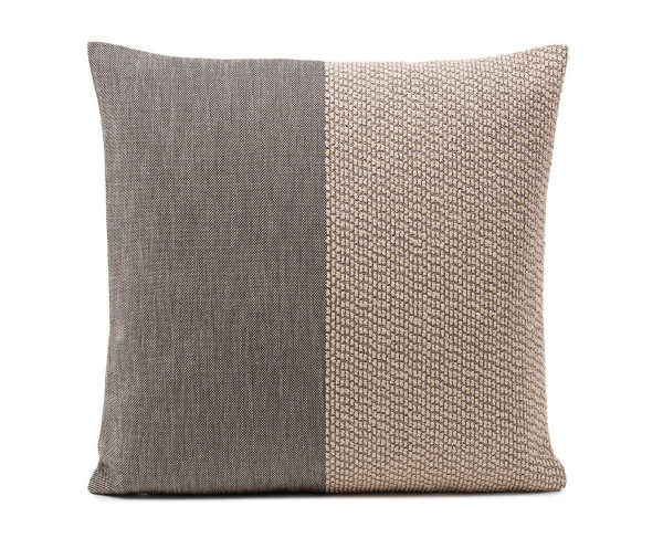 Kissenhülle DUKE taupe in taupe aus Polyester