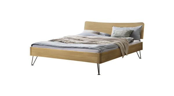 Holzbett HASENA LOCARNO in Eiche bright