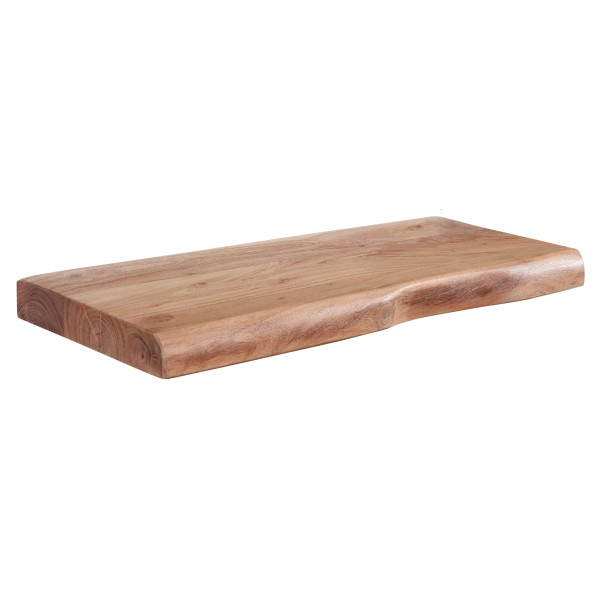 Wandregal in braun aus Holz