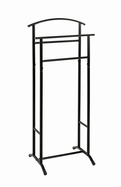 Herrendiener in schwarz aus Metall