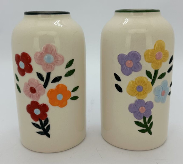 Vase FIORE in mehrfarbig aus Keramik