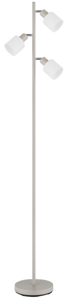 Stehleuchte TRENT in sand aus Metall