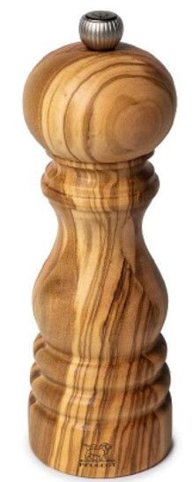 Salzmühle PARIS OLIVE in braun aus Holz
