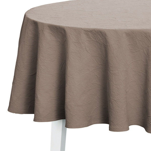 Tischdecke JUNO taupe