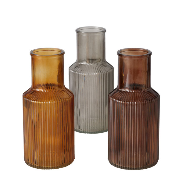 Vase MISAM in mehrfarbig aus Glas