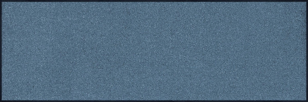 Fußmatte Trend-Colour Steel in blau aus Polyamid