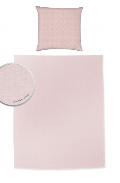 Oberbetten-Set SUMMER rosa in rosa aus Baumwolle
