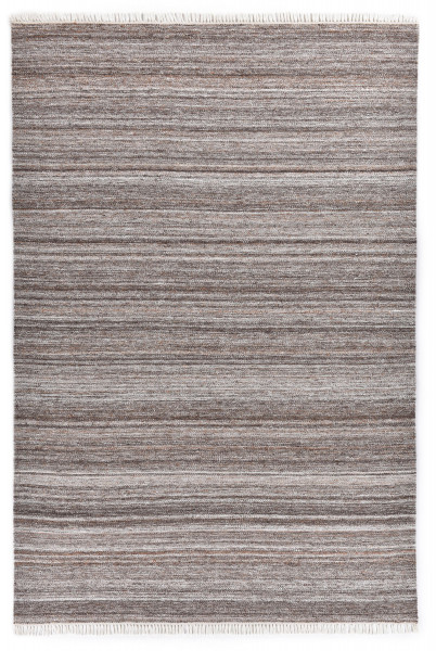Teppich NAKAI in braun aus Polyester