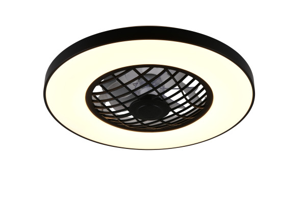 Ventilator LINKÖPING in schwarz aus Kunststoff