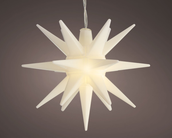 Weihnachtsstern STAR LED 3D in weiß