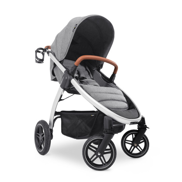 Buggy hauck UPTOWN in grau aus Materialmix
