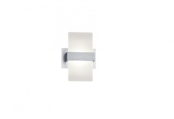 LED-Wandleuchte PLATON in Alu aus Aluminium