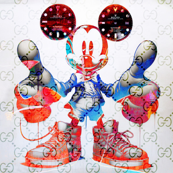 Acrylglasbild Graffiti