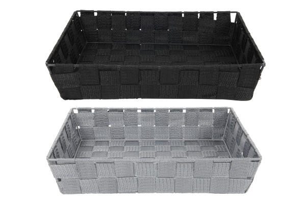 Korb GEFLECHT in mehrfarbig aus Polypropylen