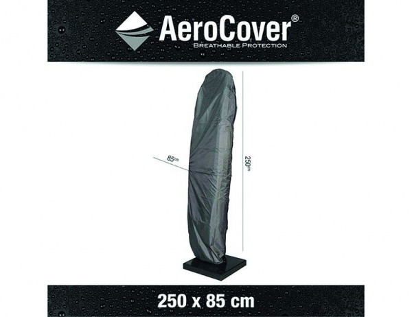 Schirmschutzhülle AeroCover in anthrazit aus Polyester