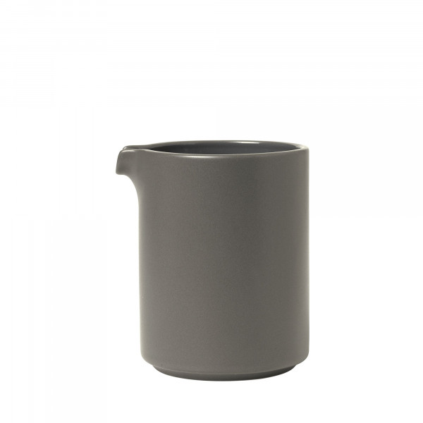 Milchgießer PILAR PEWTER in grau aus Keramik