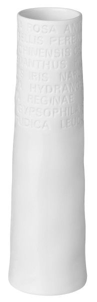 Vase in weiß aus Porzellan