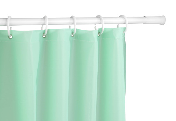 Teleskop-Duschstange ALLSTAR in weiß aus Aluminium