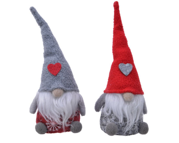 Dekofigur DWARF X-MAS in mehrfarbig aus Polyester