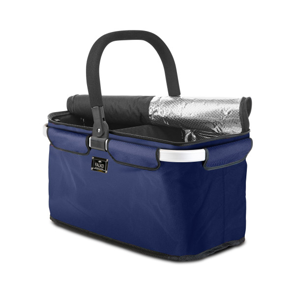 Einkaufskorb FALKO DUO PREMIUM in mehrfarbig aus Materialmix