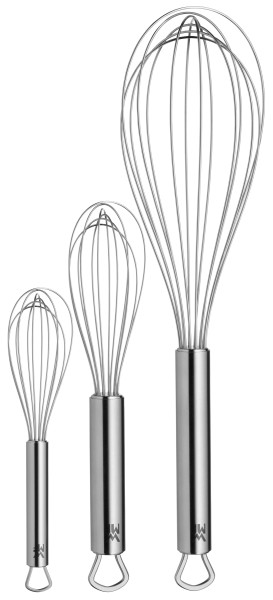 Schneebesen-Set WMF PROFI PLUS in silberfarben aus Metall