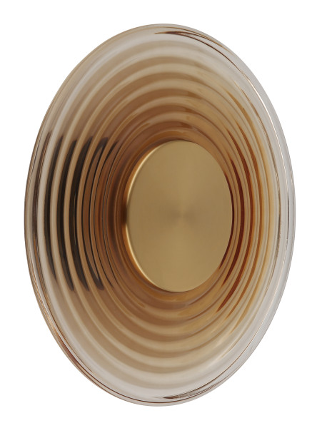 Wandleuchte JANELL in messingfarben aus Metall