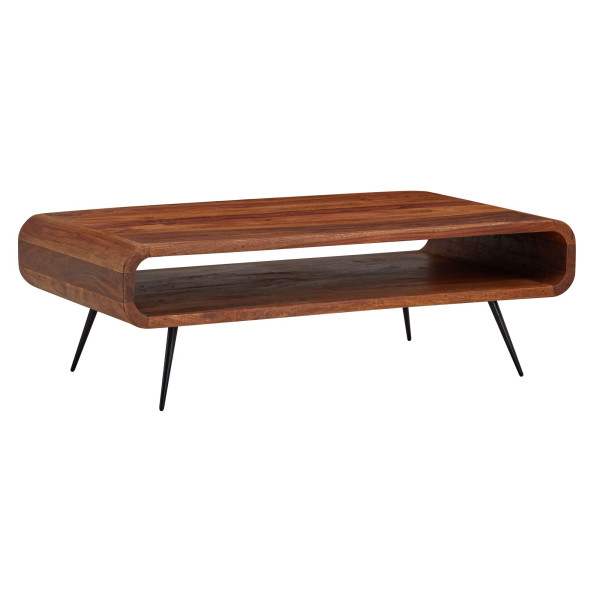 Couchtisch in braun aus Holz