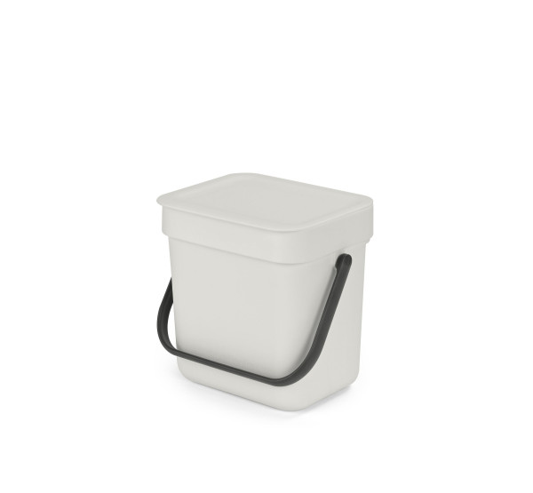 Abfalleimer SORT & GO in grau