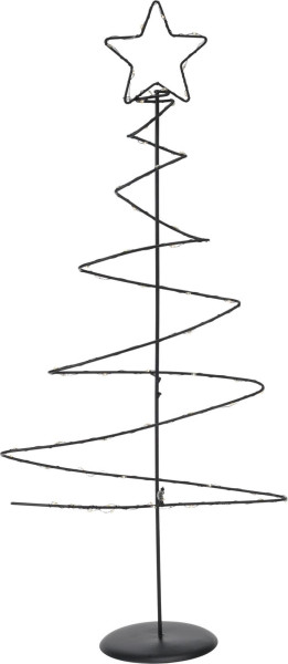 Weihnachtsbaum SPIRALE LED aus Eisen