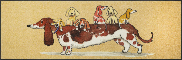 Fußmatte WOOF BUDDIES aus Polyamid