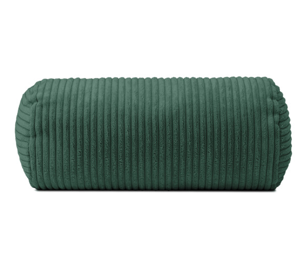 Kissenrolle ANAFI in dunkelgrün aus Polyester