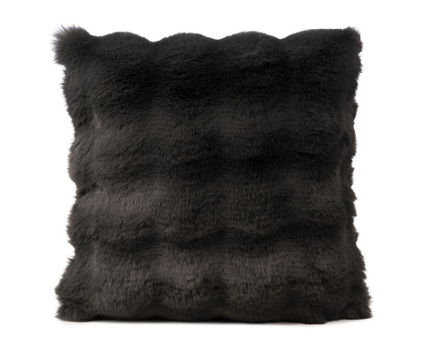 Kissen BUBBLES anthrazit in anthrazit aus Polyester