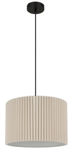 Hängeleuchte PAGE in schwarz aus Metall