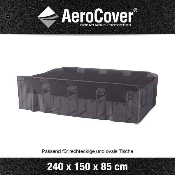 Schutzhülle AeroCover in grau aus Polyester