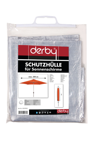 Schutzhülle DERBY BASIC in hellgrau aus Stoff