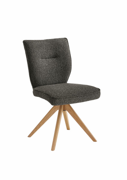 Polsterstuhl STUDIO-LINE in  Regina dark grey