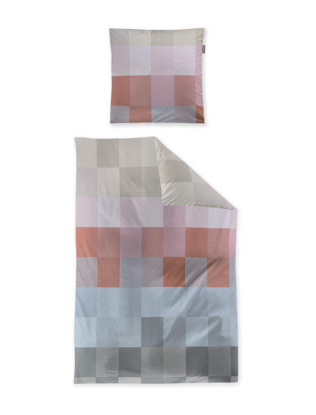 Bettwäsche WAVE Satin aus Baumwolle