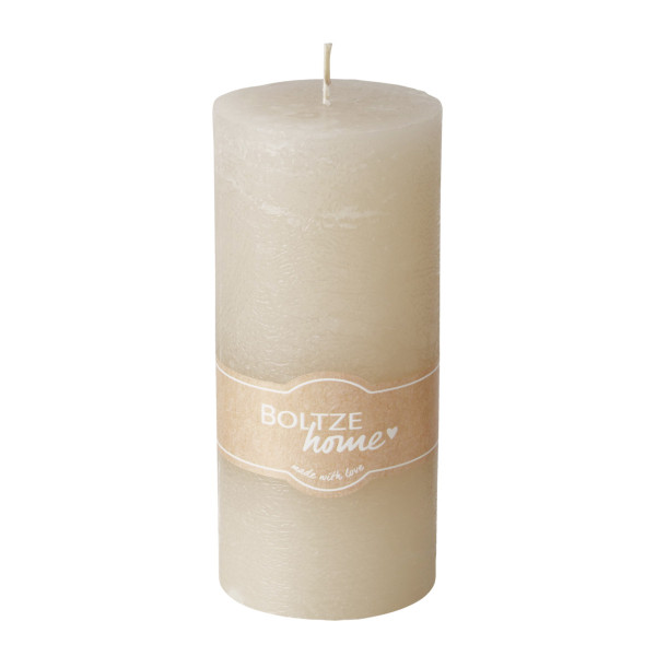 Kerze CASUAL creme in creme aus Wachs