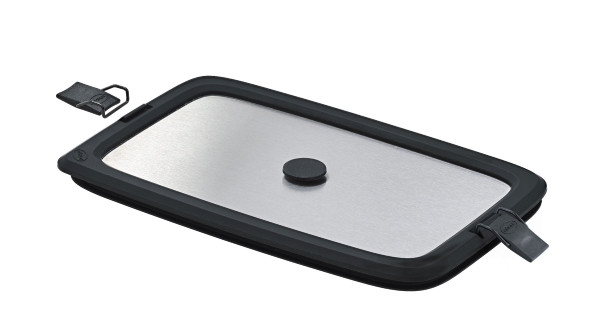 Edelstahldeckel FLEXX 2GO in edelstahlfarben