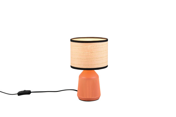 Tischleuchte FORMENTERA in terracotta aus Keramik