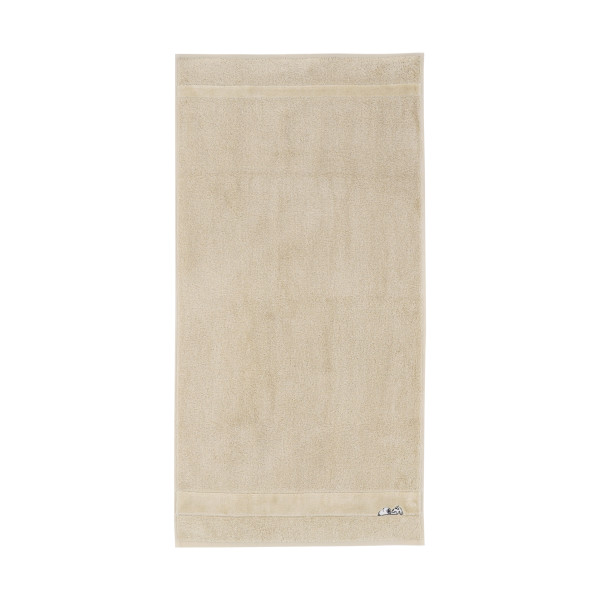 Handtuch SLEEPY SNOOPY in beige aus Baumwolle