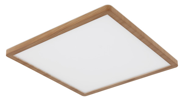 Deckenleuchte SAPANA in HOLZOPTIK aus Kunststoff